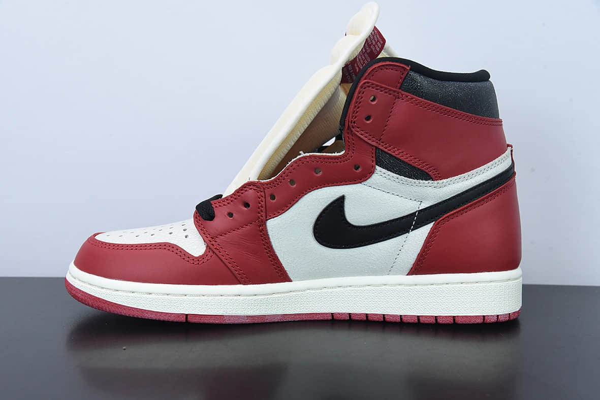 乔丹Air Jordan 1 Retro High OG  Chicago Reimagined  做旧芝加哥高帮篮球鞋纯原版本 货号：DZ5485-612