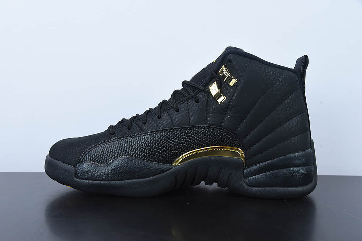 乔丹Air Jordan 12 Luxurious AJ12 乔12黑金男子文化篮球鞋纯原版本 货号：CT8013-071