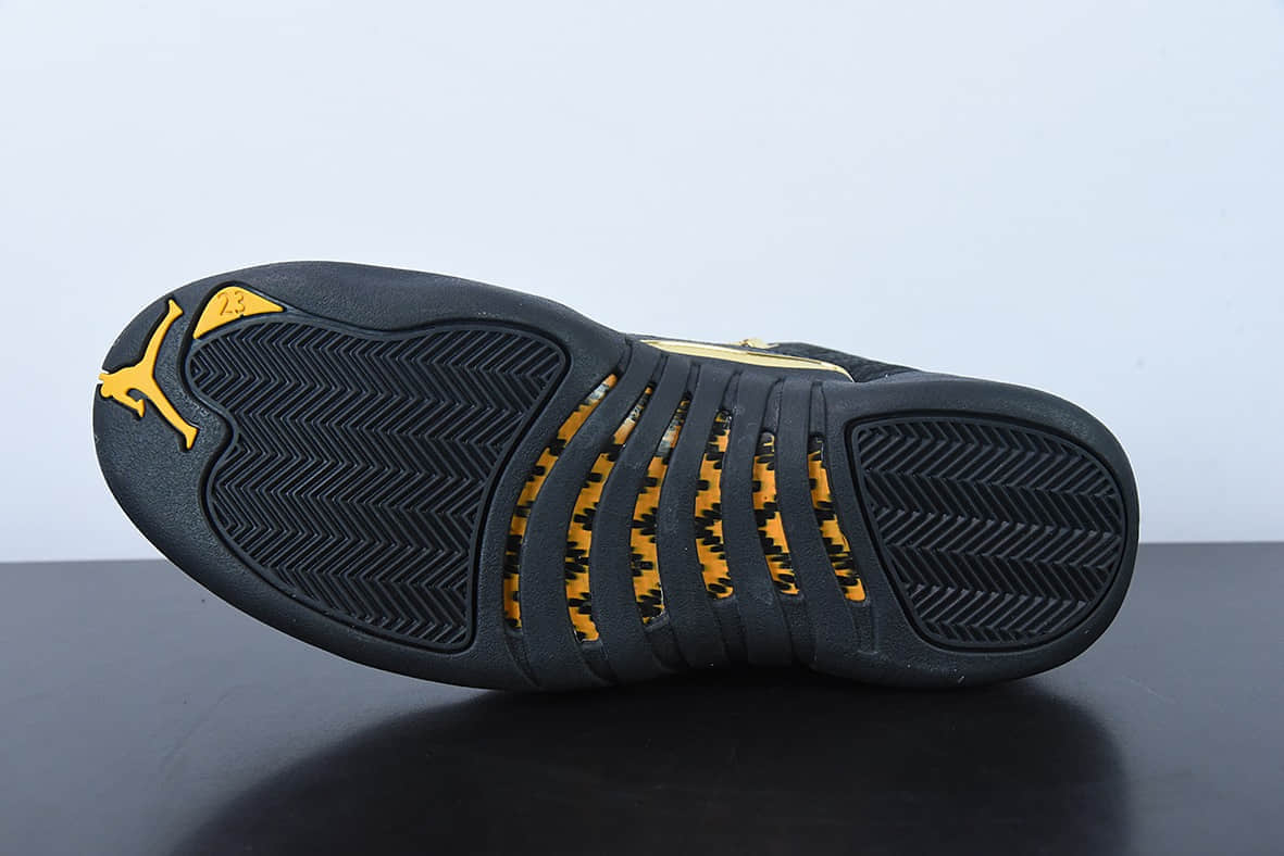 乔丹Air Jordan 12 Luxurious AJ12 乔12黑金男子文化篮球鞋纯原版本 货号：CT8013-071