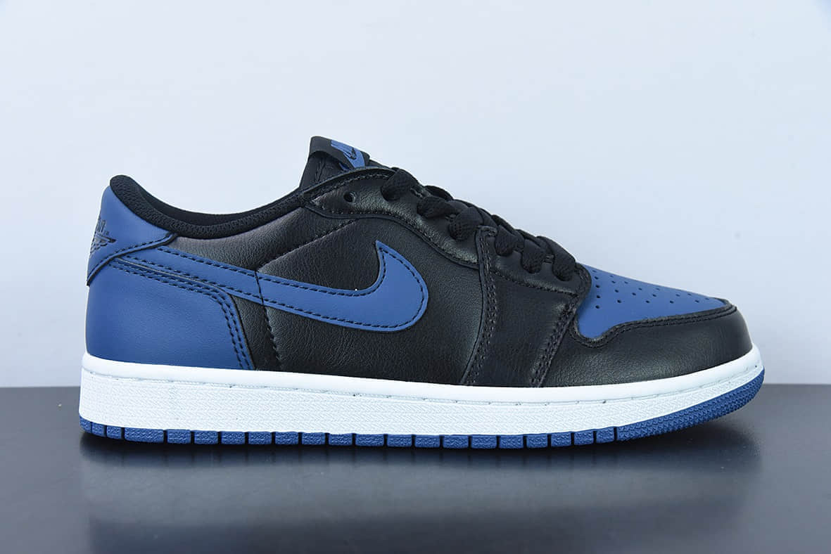 乔丹Air Jordan 1 Low OGMystic NavyAJ1乔丹一代OG黑蓝皇家蓝低帮经典复古文化休闲运动篮球鞋纯原版本 货号：CZ0790-041