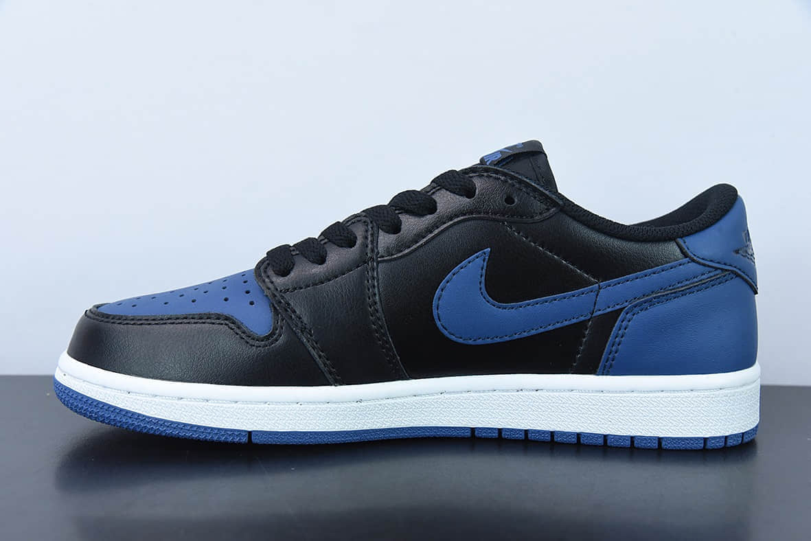 乔丹Air Jordan 1 Low OGMystic NavyAJ1乔丹一代OG黑蓝皇家蓝低帮经典复古文化休闲运动篮球鞋纯原版本 货号：CZ0790-041