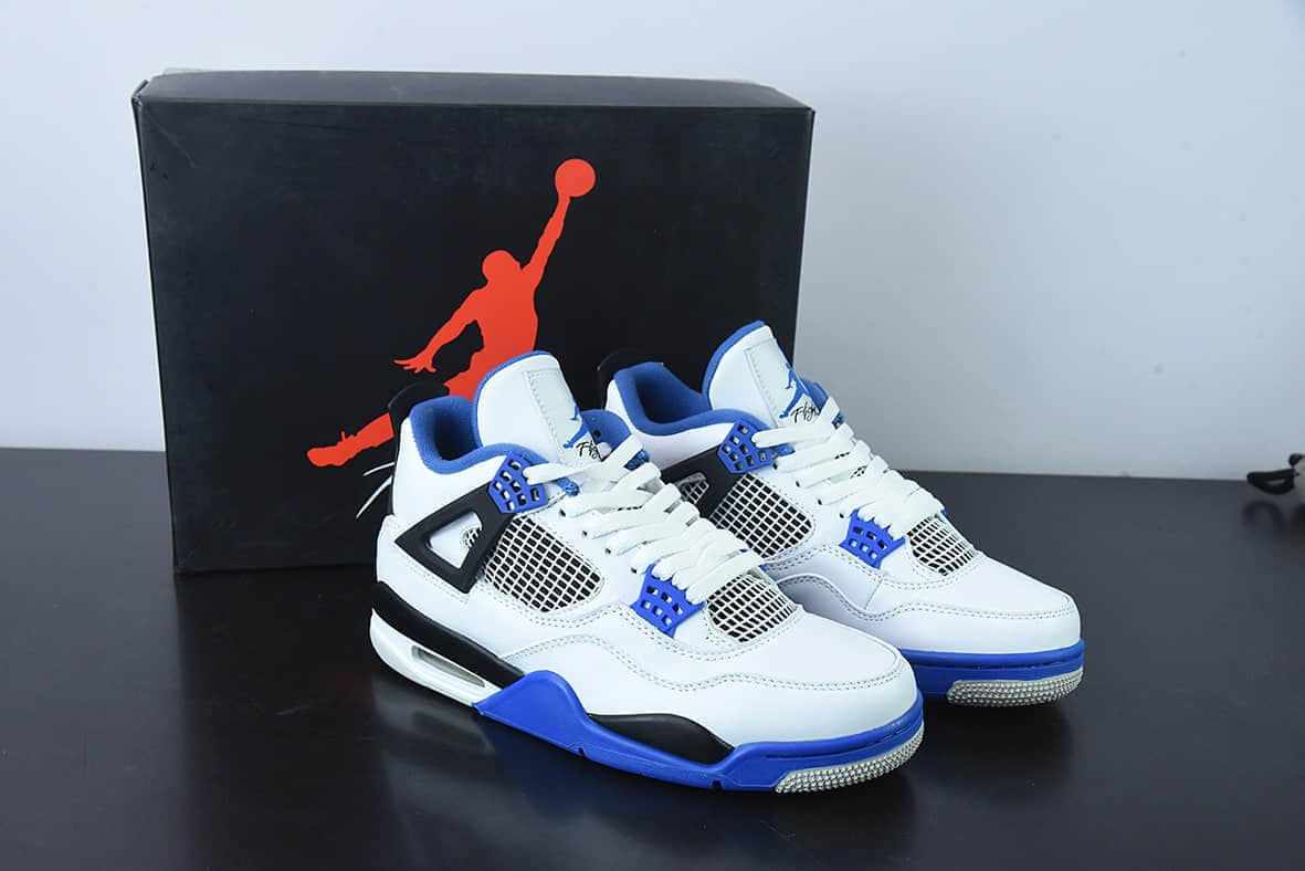 乔丹Air Jordan 4 Retro “Motorsports” AJ4赛车蓝男子文化篮球鞋纯原版本货号：308497-117