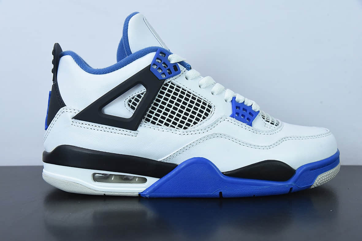 乔丹Air Jordan 4 Retro “Motorsports” AJ4赛车蓝男子文化篮球鞋纯原版本货号：308497-117