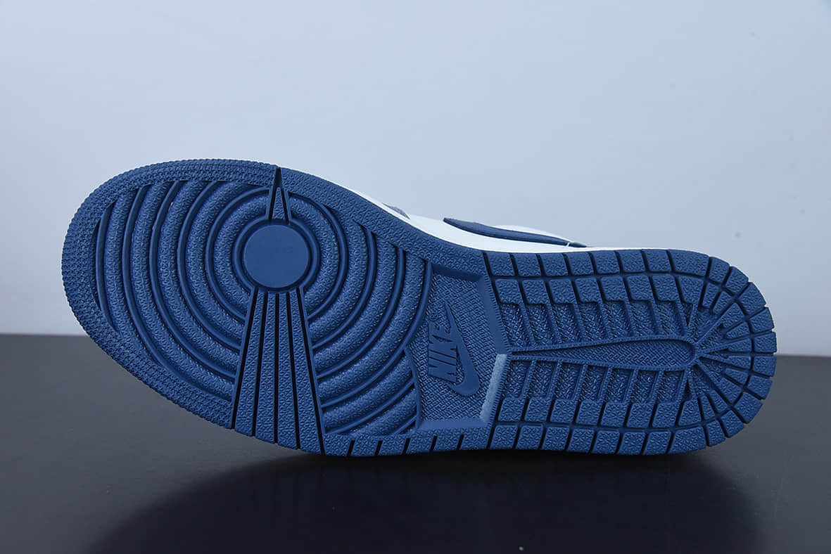 乔丹Air Jordan 1 Low AJ1 乔1海军蓝低帮文化休闲运动板鞋纯原版本 货号：553558-414