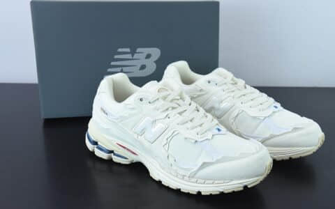 新百伦 New Balance Refined Pack 2002R系列海盐白复古休闲跑步鞋纯原版本 货号：M2002RDC