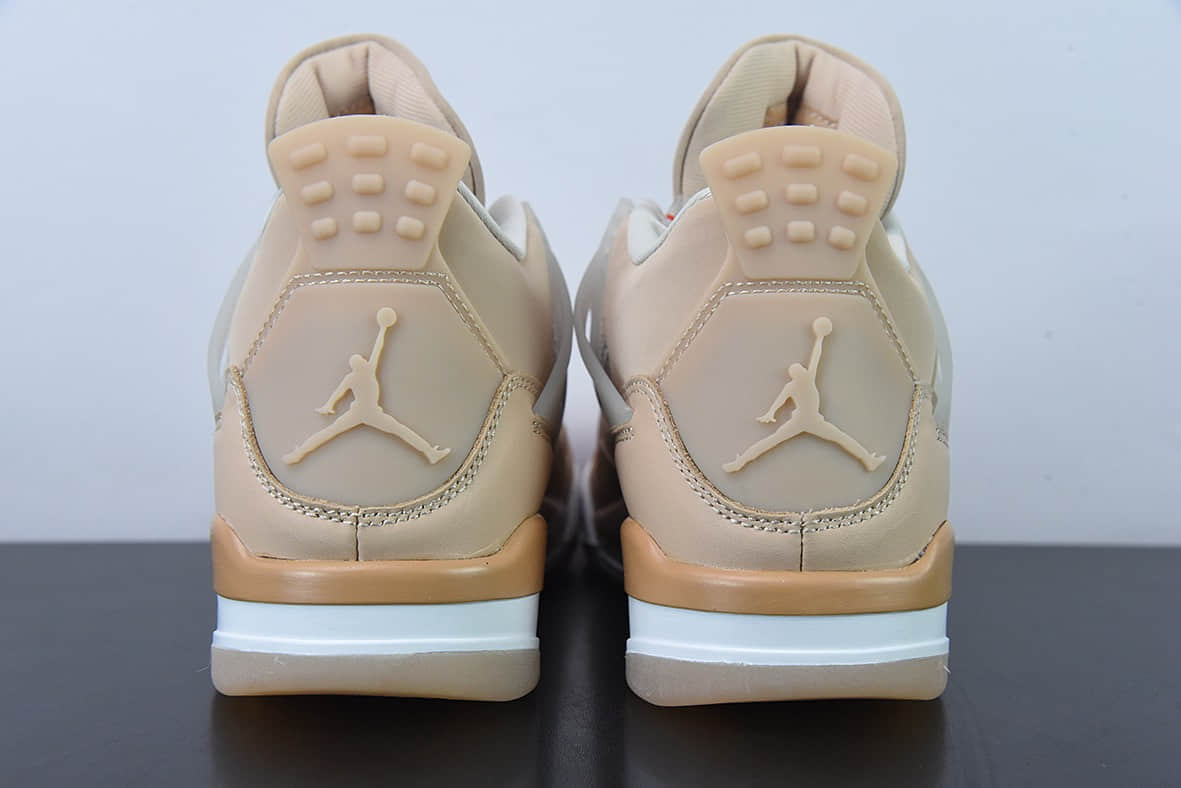 乔丹Air Jordan 4 “Shimmer” 乔4AJ4藕粉小ow配色男子文化篮球鞋纯原版本 货号：DJ0675-200