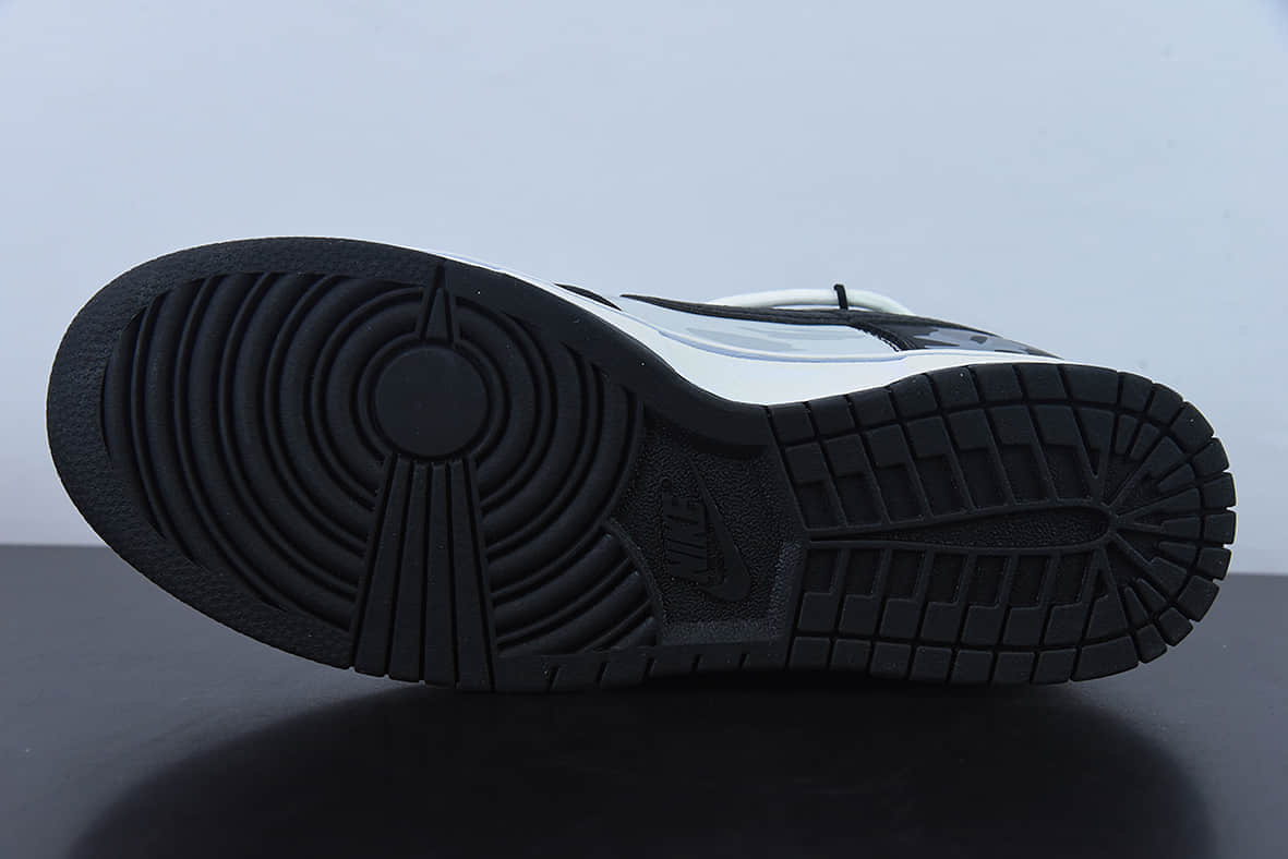 耐克Nike SB Dunk low 哥特十字架熊猫解构黑灰SB扣碎篮板时尚休闲板鞋纯原版本 货号:DD3363-002