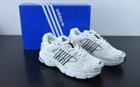 阿迪达斯Adidas Originals Response CL响应CL系列白黑银海军蓝老爹风复古透气缓震休闲运动慢跑鞋纯原版本 货号： FX6166