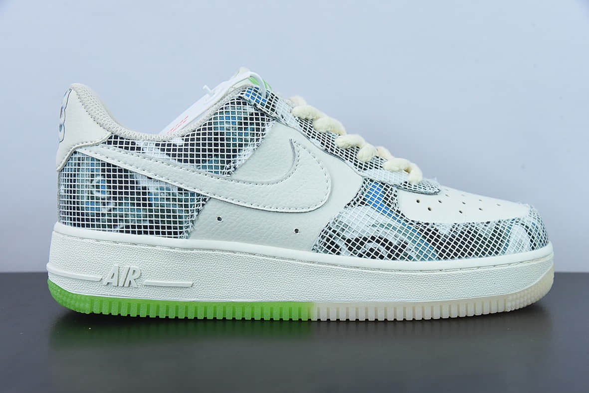 耐克Nike Air Force 1“Lion dance” 醒狮绿国潮风空军一号低帮休闲板鞋纯原版本 货号:CW1888-716