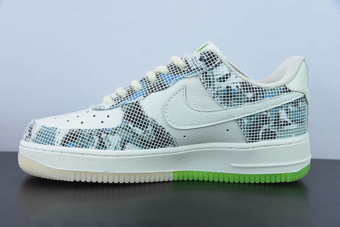 耐克Nike Air Force 1“Lion dance” 醒狮绿国潮风空军一号低帮休闲板鞋纯原版本 货号:CW1888-716