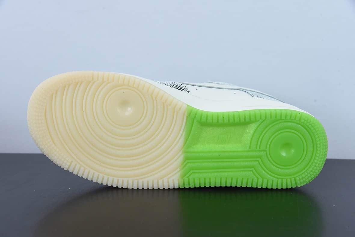 耐克Nike Air Force 1“Lion dance” 醒狮绿国潮风空军一号低帮休闲板鞋纯原版本 货号:CW1888-716