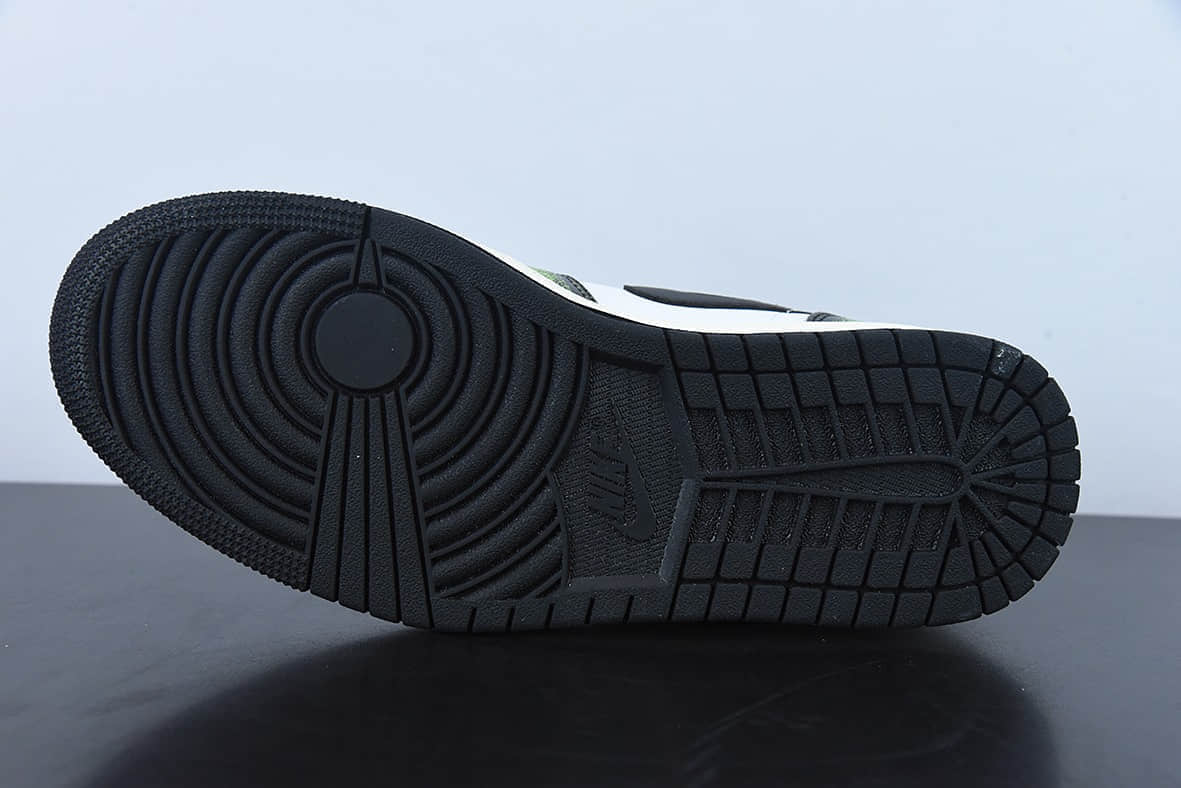 乔丹Air Jordan 1 Low Wear Away AJ1 乔1森林绿低帮复古休闲板鞋纯原版本 货号:DN3705-003