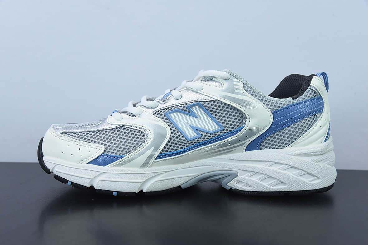 新百伦New Balance 530系列灰蓝银复古休闲慢跑鞋纯原版本 货号：MR530KC
