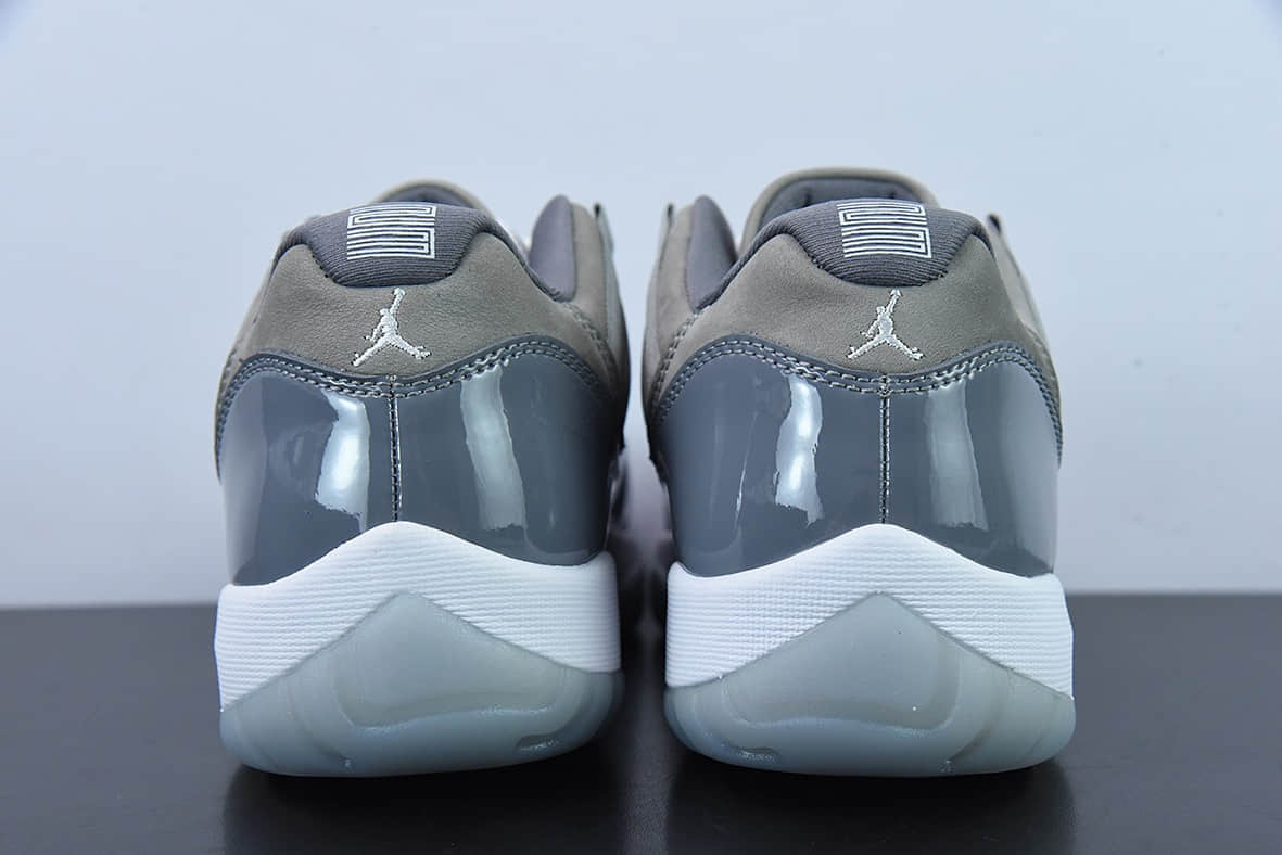 乔丹Air Jordan 11 Retro Low AJ11酷灰低帮篮球鞋纯原版本 货号：528895-003