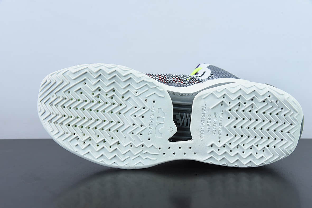 耐克Nike Air zoom G.T.Jump EP 多彩拼接实战篮球鞋纯原版本 货号：CZ9907-100