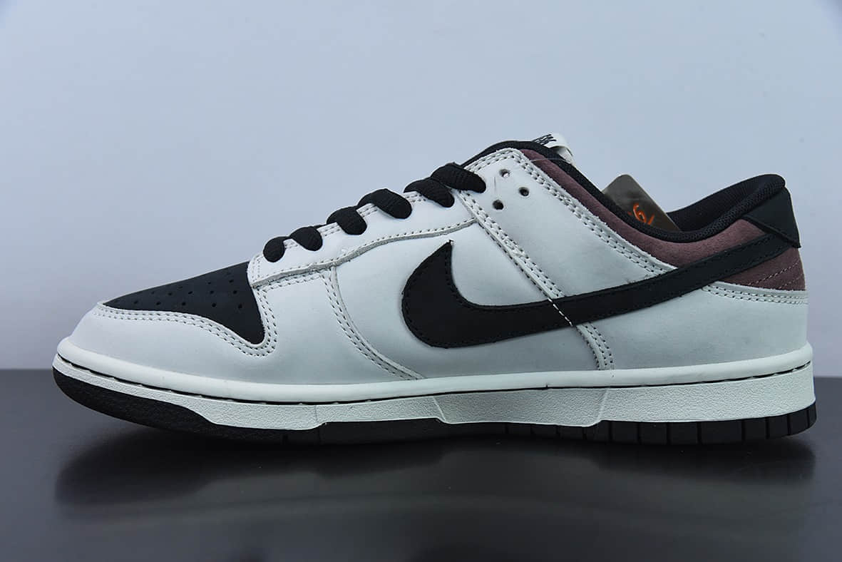 耐克Nike x SB Dunk LowINITIAL DToyota AE86定制联乘日本青年人气动漫《头文字D》米白黑紫藤原拓海扣篮系列低帮运动滑板板鞋纯原版本 货号:AE1391-086