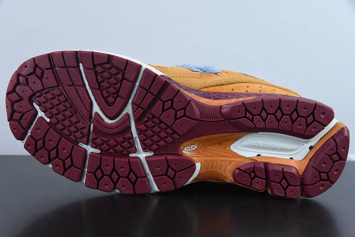 新百伦New Balance ML2002 系列桔色复古老爹风男女休闲鞋情侣百搭慢跑鞋纯原版本 货号：ML2002R1