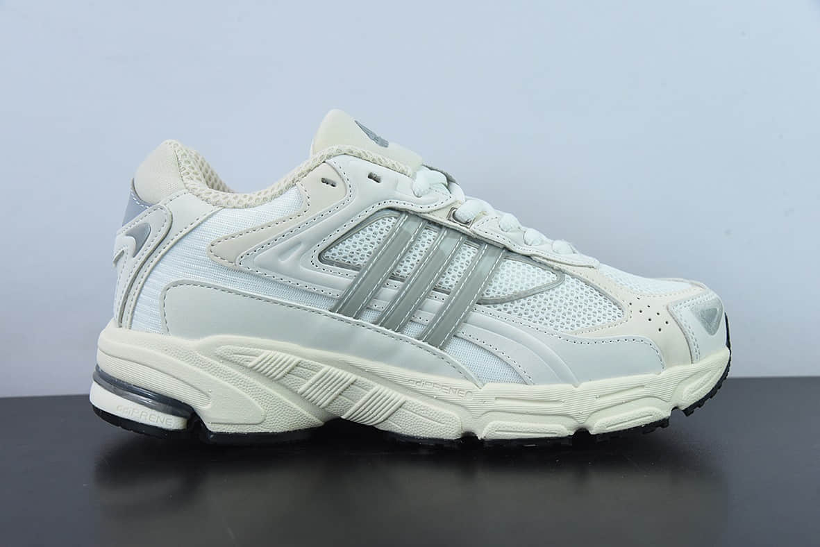 阿迪达斯Adidas Originals Response CLCreamWhite响应CL系列乳白灰银老爹风复古透气缓震休闲运动慢跑鞋纯原版本 货号：GY2014