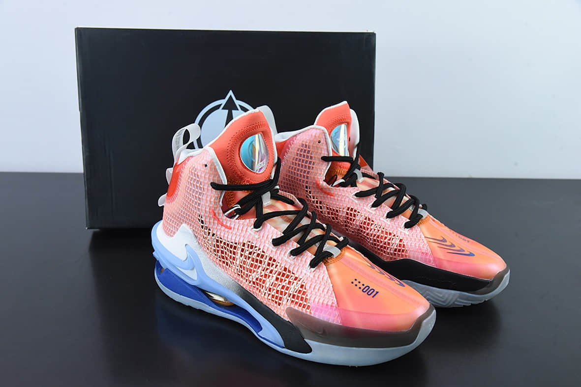 耐克Nike Air zoom G.T.Jump EP 橙蓝国内版实战篮球鞋纯原版本 货号：DO6326-640