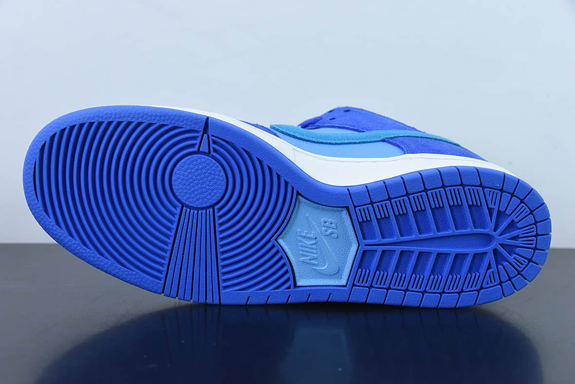 耐克Nike SB Dunk Low Blue Raspberry 蓝树莓SB低帮运动休闲板鞋纯原版本 货号：DM0807-400
