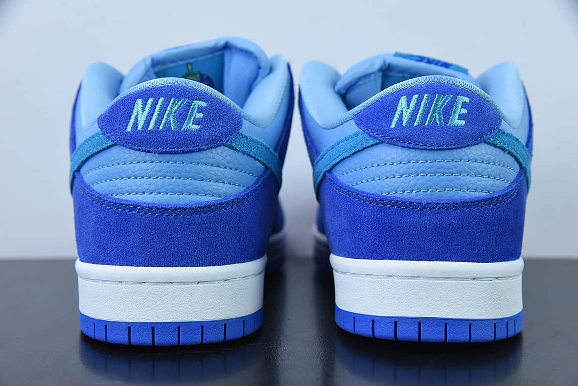 耐克Nike SB Dunk Low Blue Raspberry 蓝树莓SB低帮运动休闲板鞋纯原版本 货号：DM0807-400