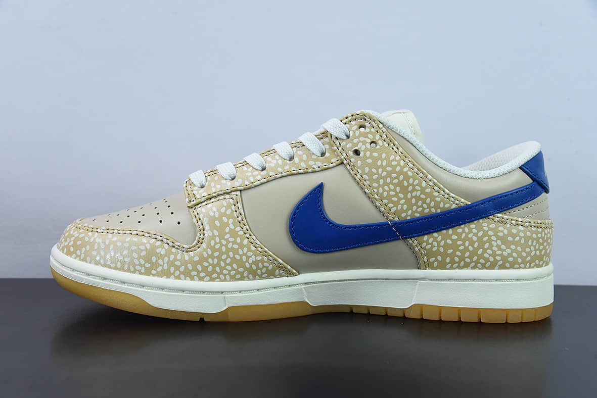 耐克Nike SB Dunk Low Sesame 浅棕芝麻SB低帮休闲滑板鞋纯原版本 货号：DZ4853-200