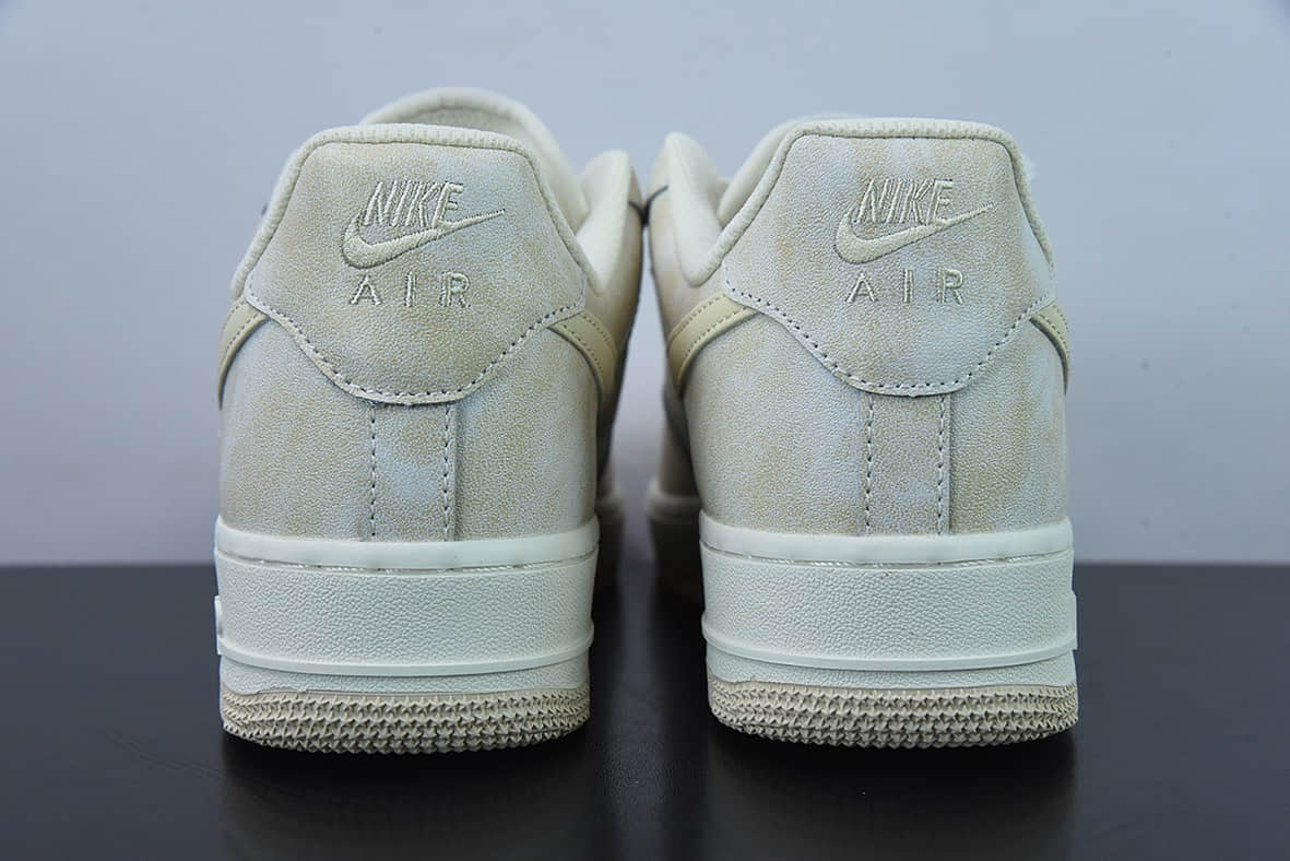 耐克Nike Air Force 1 Low ’07 岩石杏色空军一号低帮休闲板鞋纯原版本 货号：KP6936-669