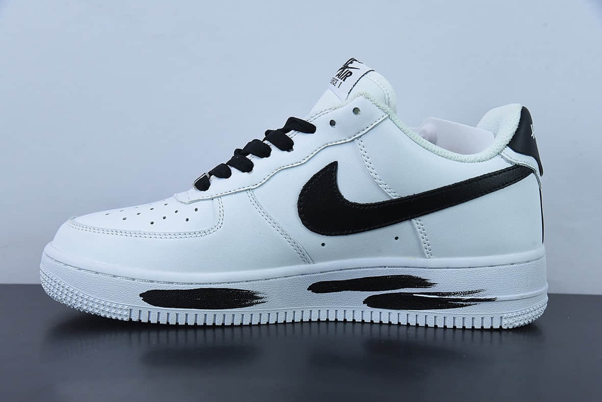 耐克Nike Air Force 1 '07 Low 白黑黄笑脸空军一号低帮休闲板鞋纯原版本 货号：DO5220-176