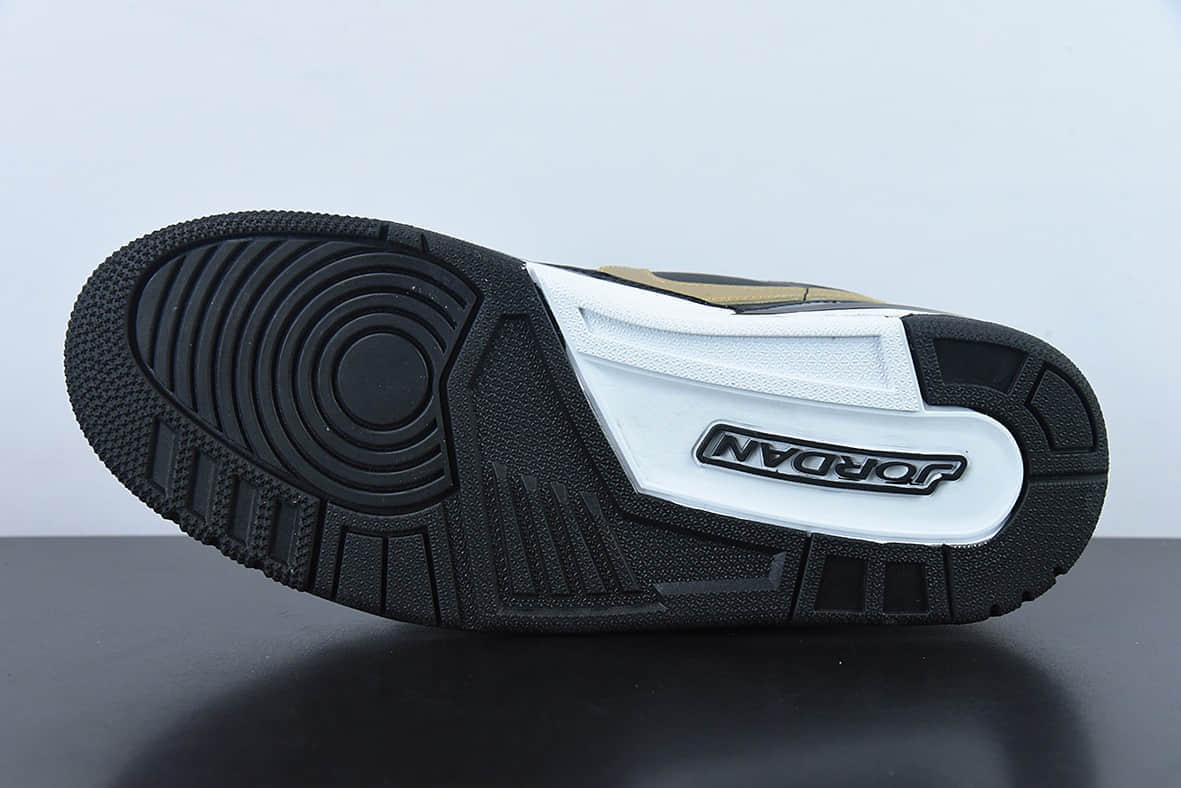 乔丹Air Jordan Legacy AJ312 漆皮黑金魔术贴三合一板鞋纯原版本 货号:CD7069-071