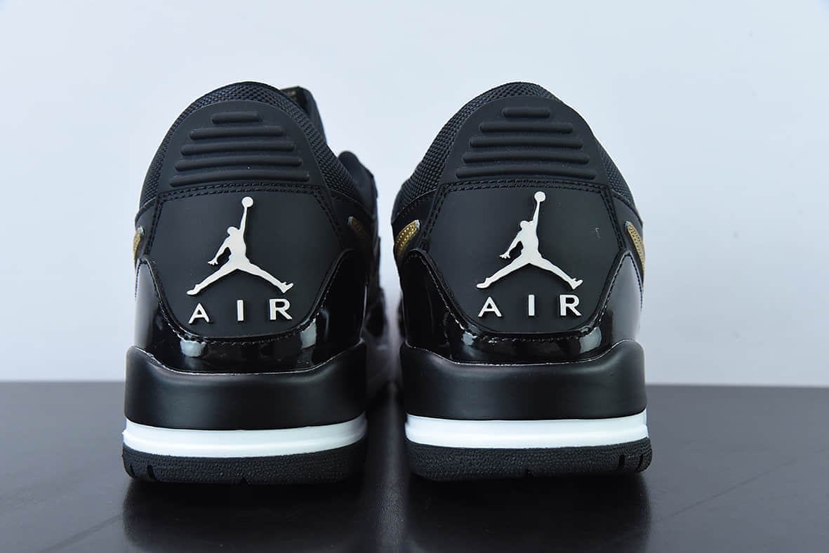 乔丹Air Jordan Legacy AJ312 漆皮黑金魔术贴三合一板鞋纯原版本 货号:CD7069-071