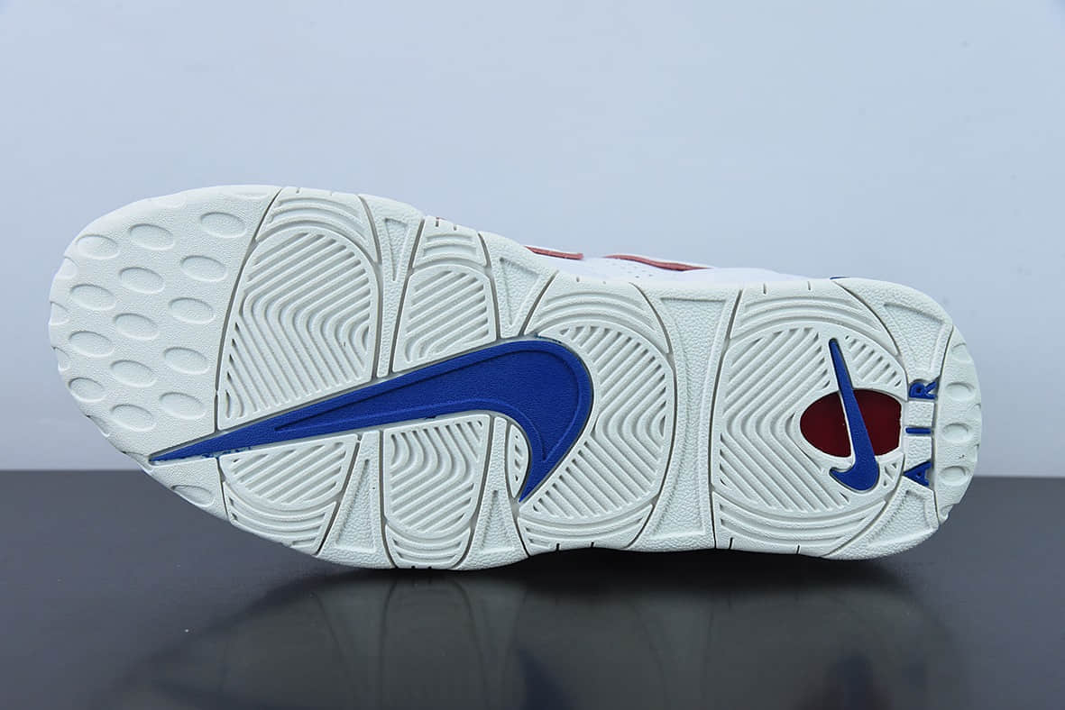 耐克Nike Air More Uptempo “USA Hoops” 白红蓝大Air 皮蓬经典高街百搭篮球鞋纯原版本 货号:DX2662-100
