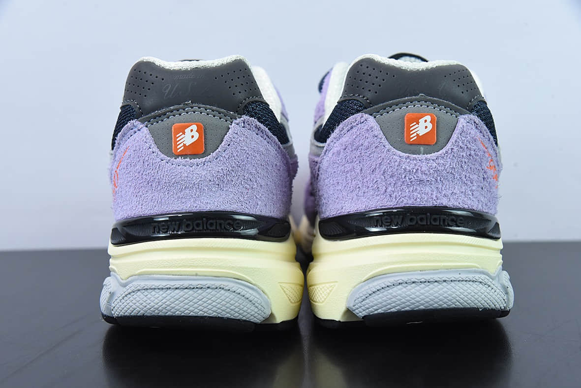 新百伦New Balance NB990系列浅紫高端美产复古休闲跑步鞋纯原版本 货号:M990TD3