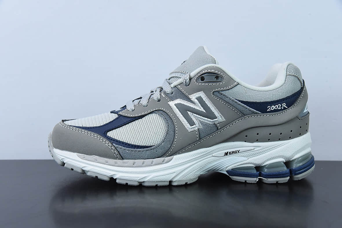 新百伦New Balance Thisisneverthat x New Balance 2002R“磨砂灰午夜蓝复古休闲运动鞋纯原版本 货号：M2002RTH