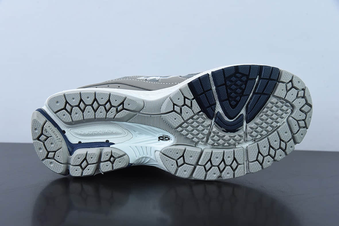 新百伦New Balance Thisisneverthat x New Balance 2002R“磨砂灰午夜蓝复古休闲运动鞋纯原版本 货号：M2002RTH