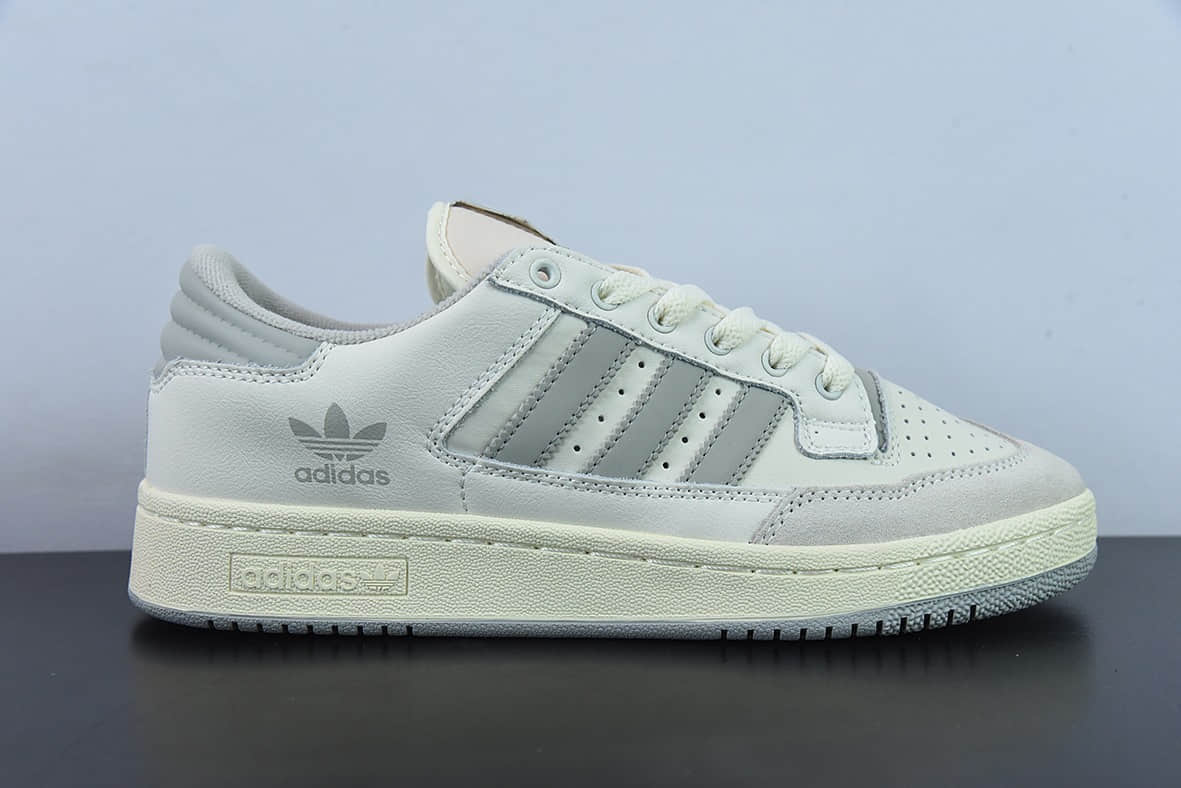 阿迪达斯Adidas Originals Centennial 85 Low 白灰复古低帮休闲板鞋纯原版本 货号：GX2213