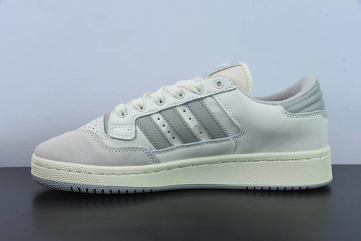 阿迪达斯Adidas Originals Centennial 85 Low 白灰复古低帮休闲板鞋纯原版本 货号：GX2213