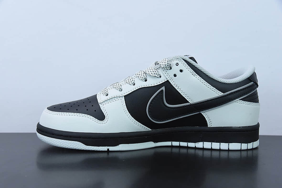 耐克Nike SB Dunk Low 灰猫反光 SB低帮休闲板鞋纯原版本 货号：DD9606-363