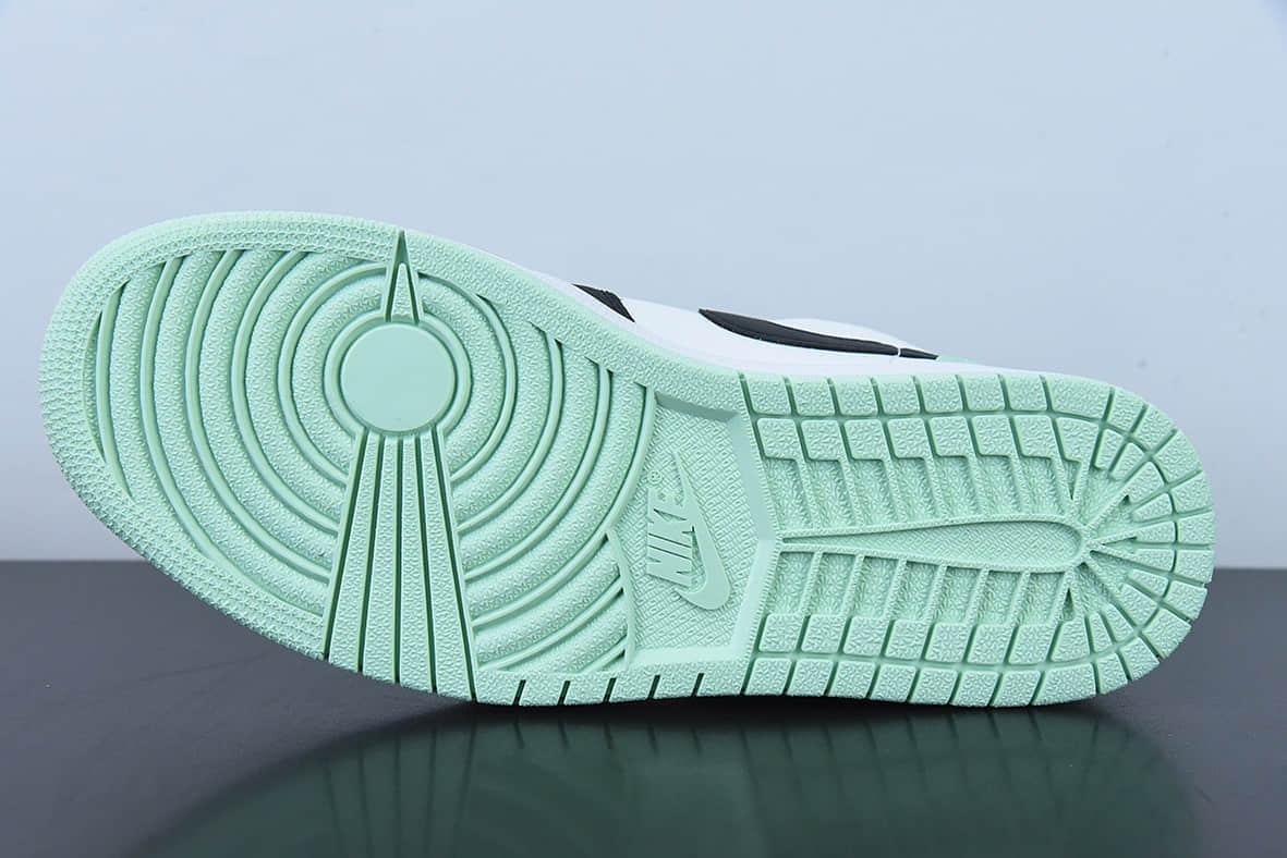 乔丹Air Jordan Low AJ1白黑绿小蒂芙尼低帮篮球鞋纯原版本 货号：DM1199-100