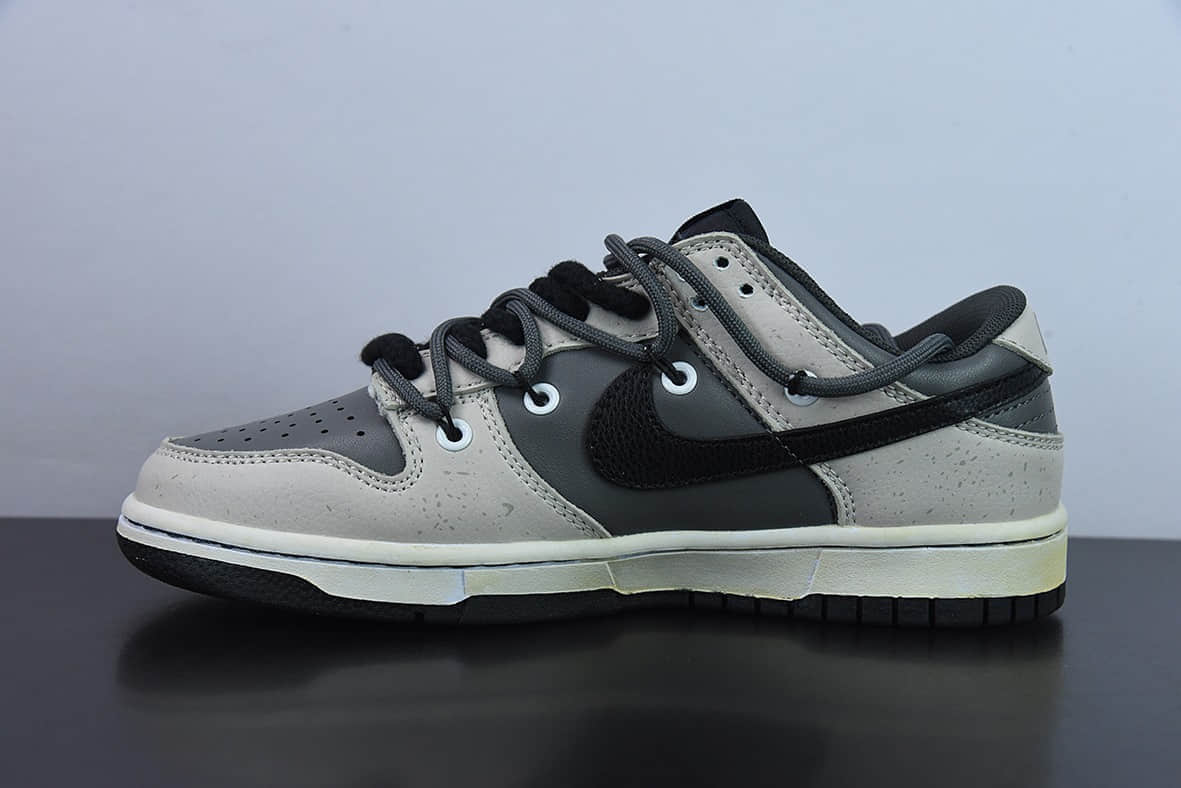 耐克Nike SB Dunk Low 荒漠废土反转摩卡解构抽绳鞋带低帮滑板鞋纯原版本 货号:DJ6188-002