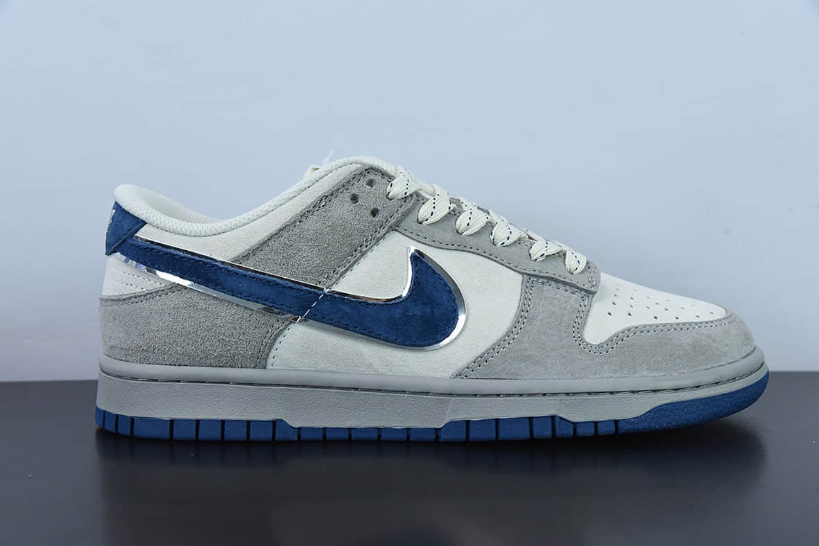耐克Nike Otomo Katsuhiro x NK SB Dunk Low Steamboy OST 大友克洋联名款麂皮灰蓝SB低帮休闲板鞋纯原版本 货号：FF0918-012