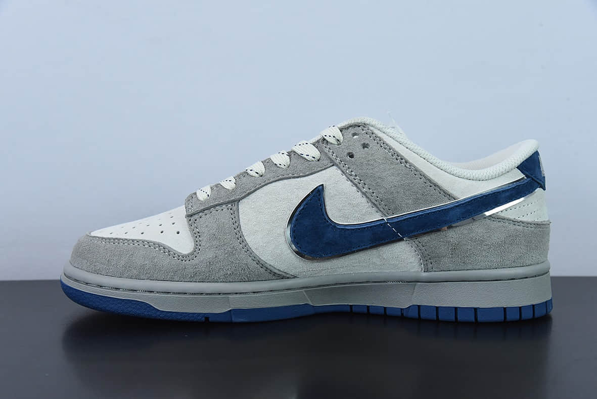 耐克Nike Otomo Katsuhiro x NK SB Dunk Low Steamboy OST 大友克洋联名款麂皮灰蓝SB低帮休闲板鞋纯原版本 货号：FF0918-012