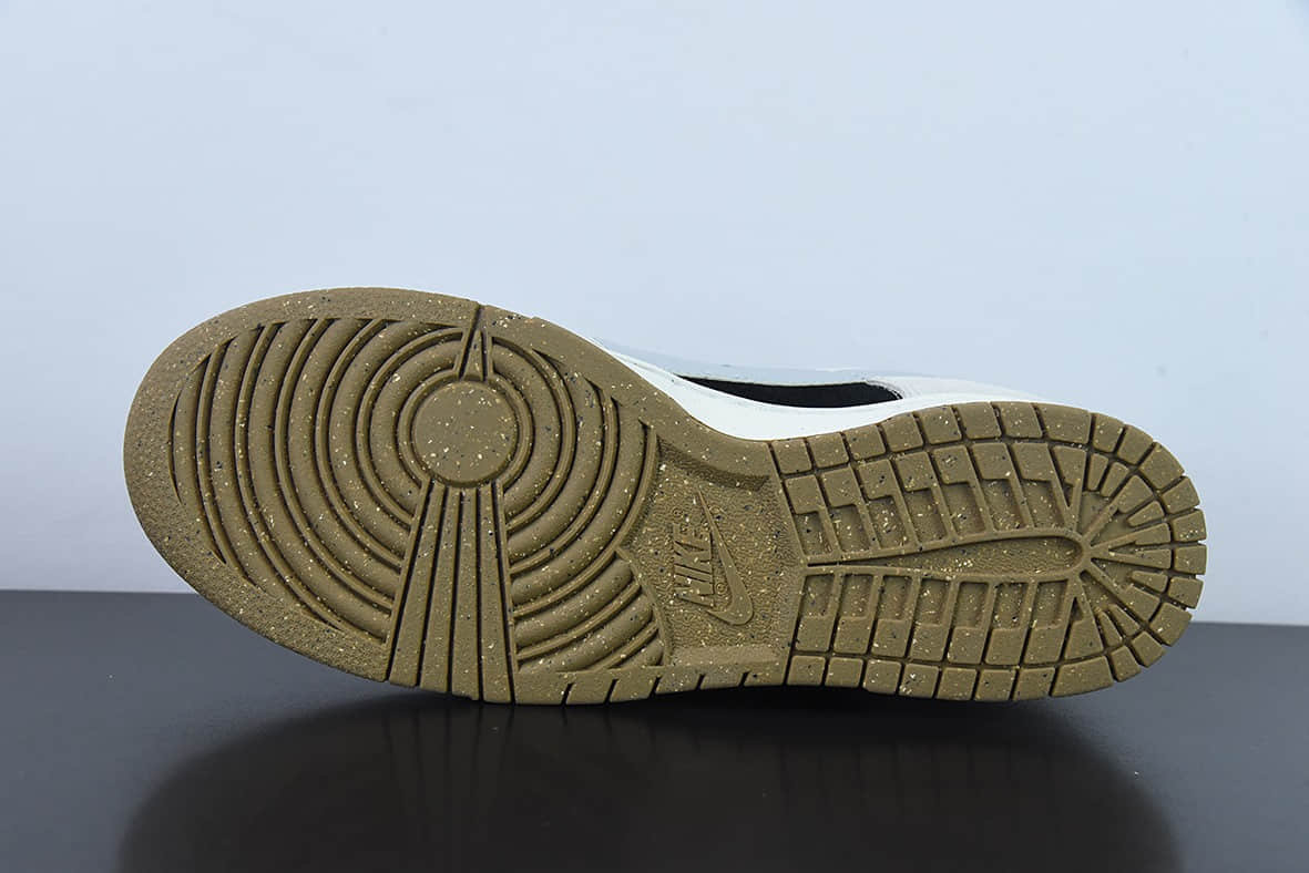 耐克Nike Frame Skate x Nike SB Dunk Low “Habibi” 白灰双勾SB低帮滑板鞋纯原版本 货号:DD9457-102