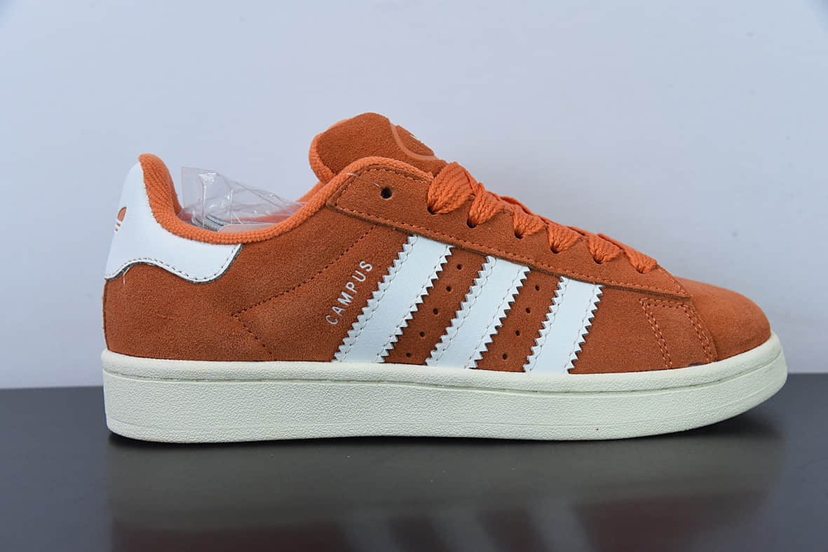 阿迪达斯Adidas Originals Campus 00s小面包米水橙潮流复古休闲板鞋纯原版本 货号:GY9474