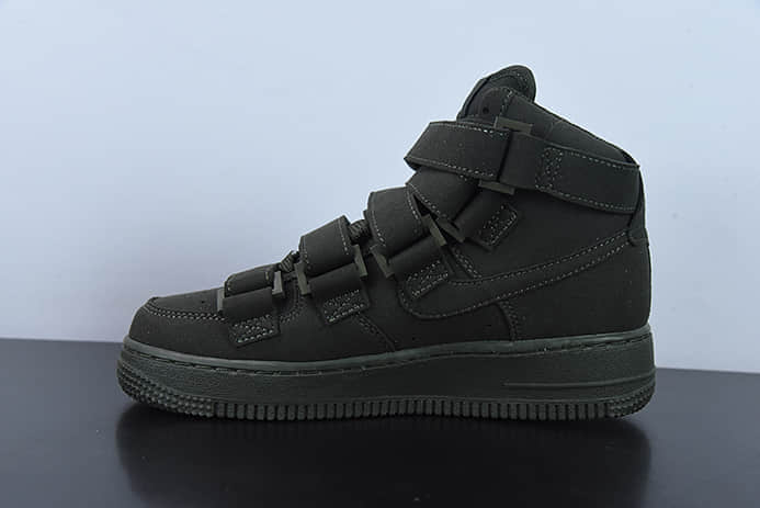 耐克Nike Air Force 1 LV8 UTILITY黑武士魔术贴空军一号中帮板鞋纯原版本 货号:DM7926-300