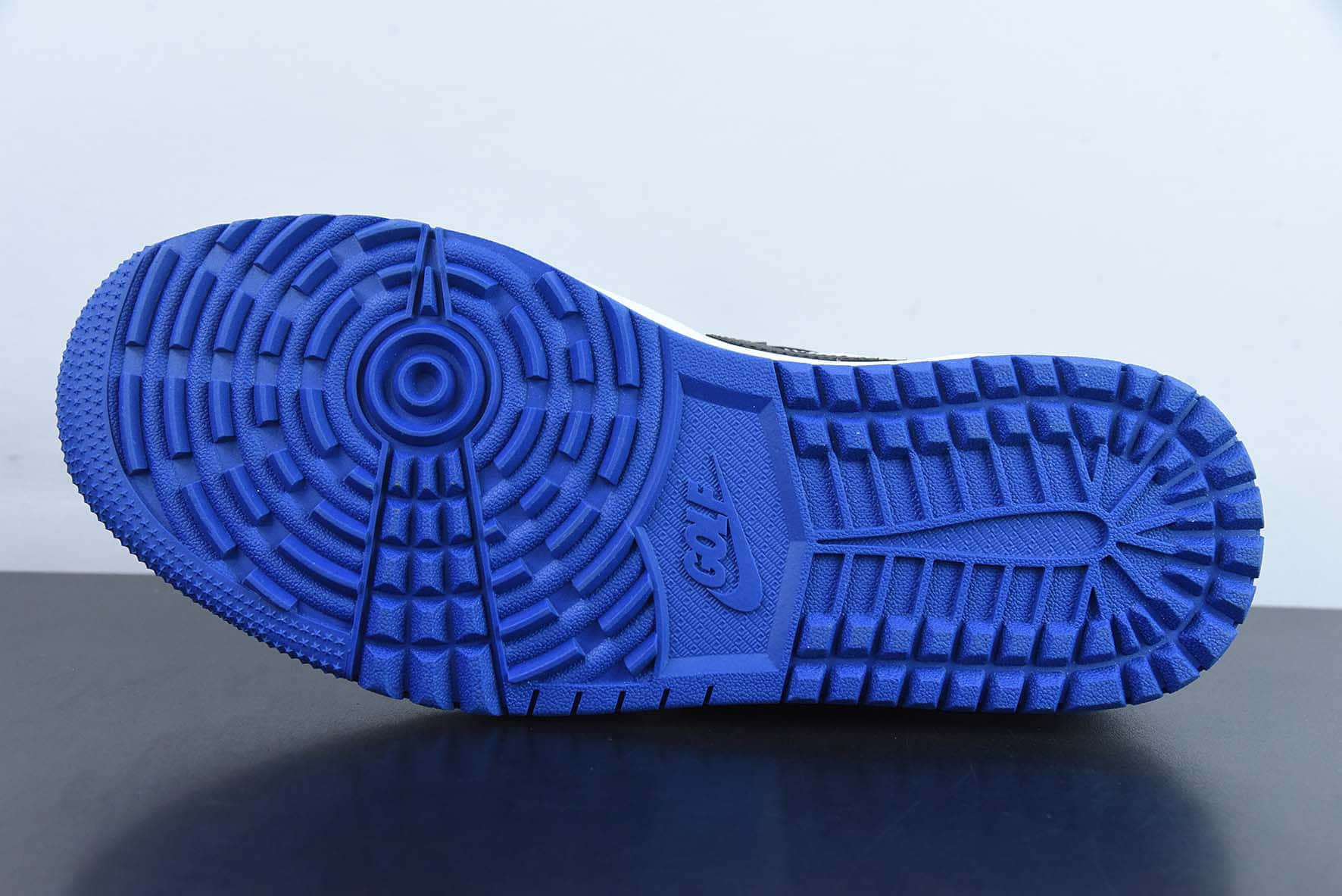 乔丹Air Jordan 1 Low Golf 小黑蓝脚趾高尔夫系列低帮篮球鞋纯原版本 货号:DD9315-102