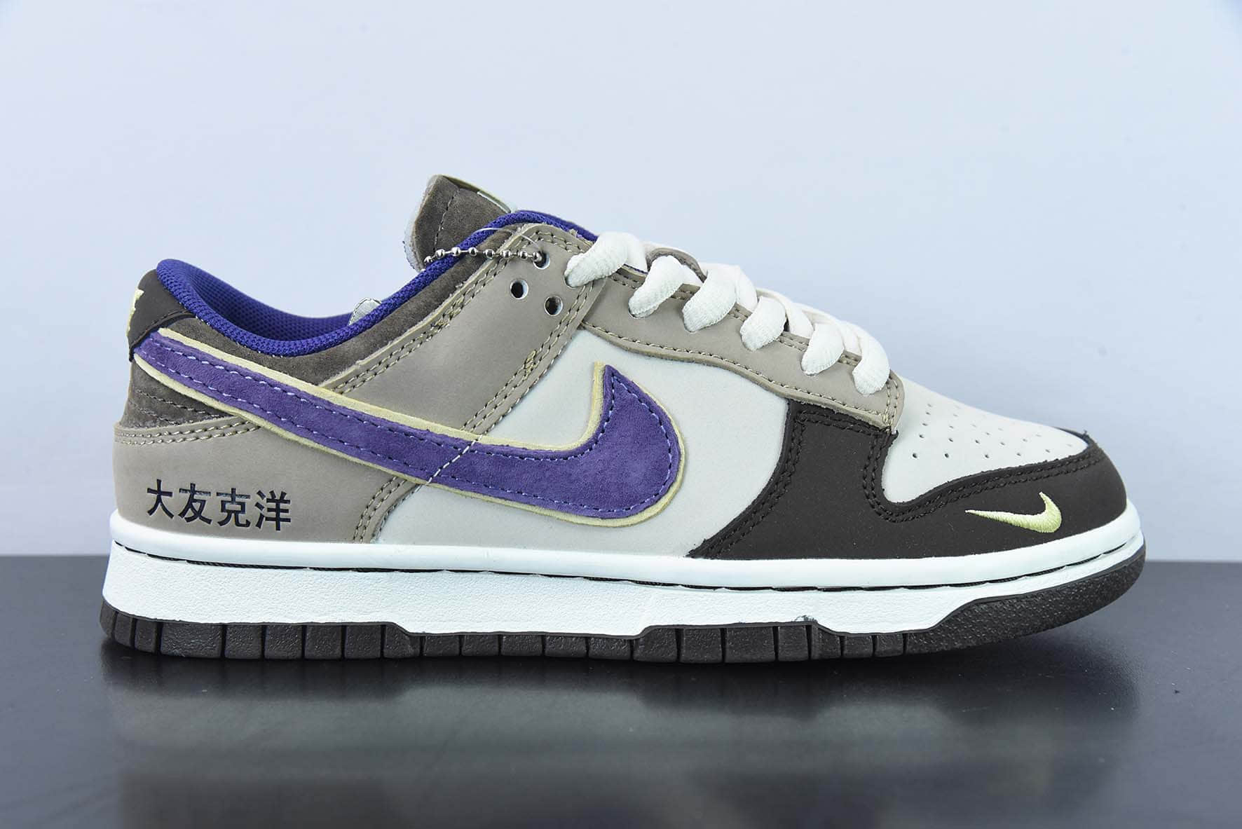 耐克Nike Otomo Katsuhiro x NK SB Dunk Low Steamboy OST 大友克洋联名麂皮黑灰紫SB低帮滑板鞋纯原版本 货号：LF0039-986