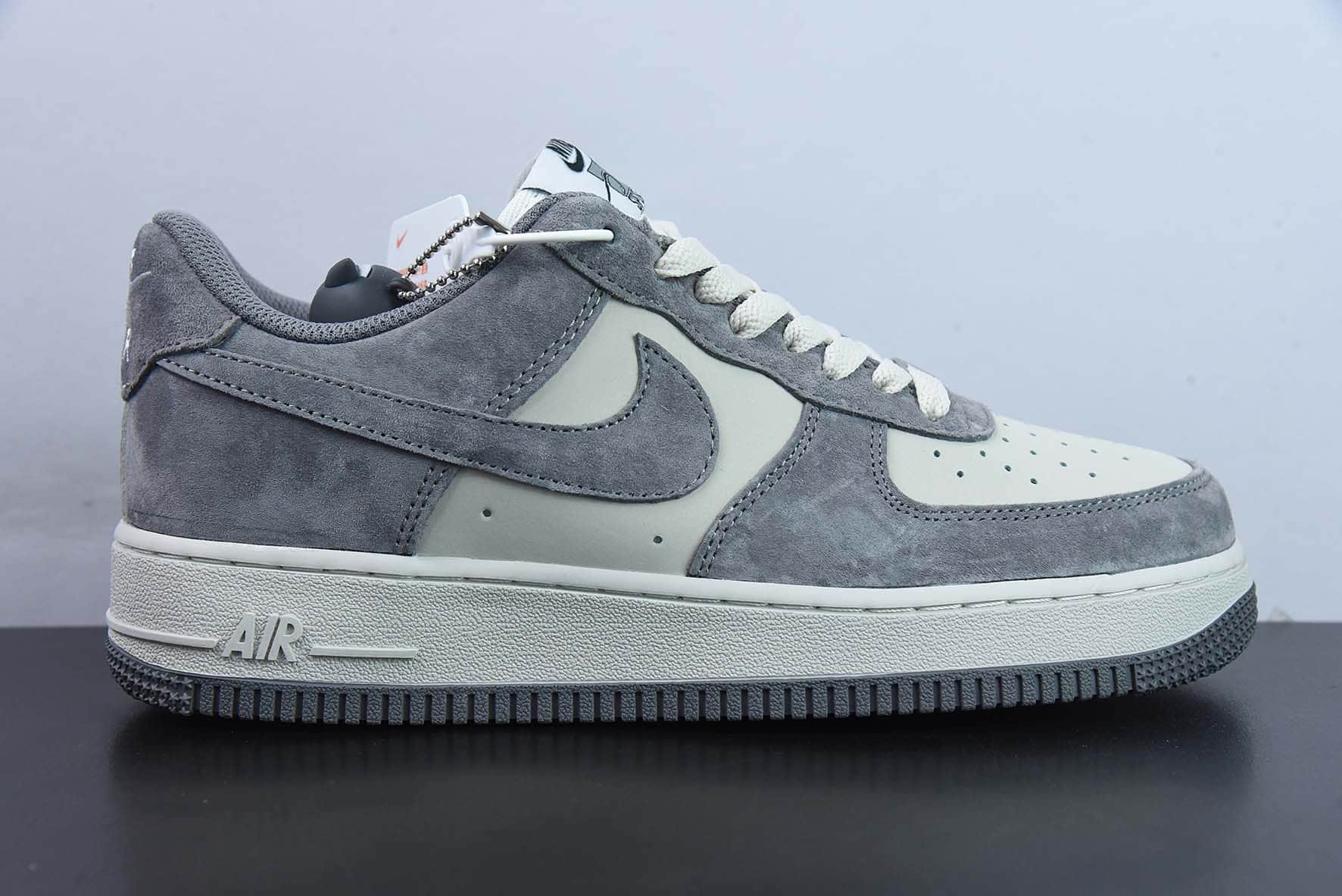 耐克Nike Air Force 1'07 Low “Panther”漫威系列 “黑豹主题”灰白拼接空军一号低帮休闲板鞋纯原版本 货号：CW2288-866