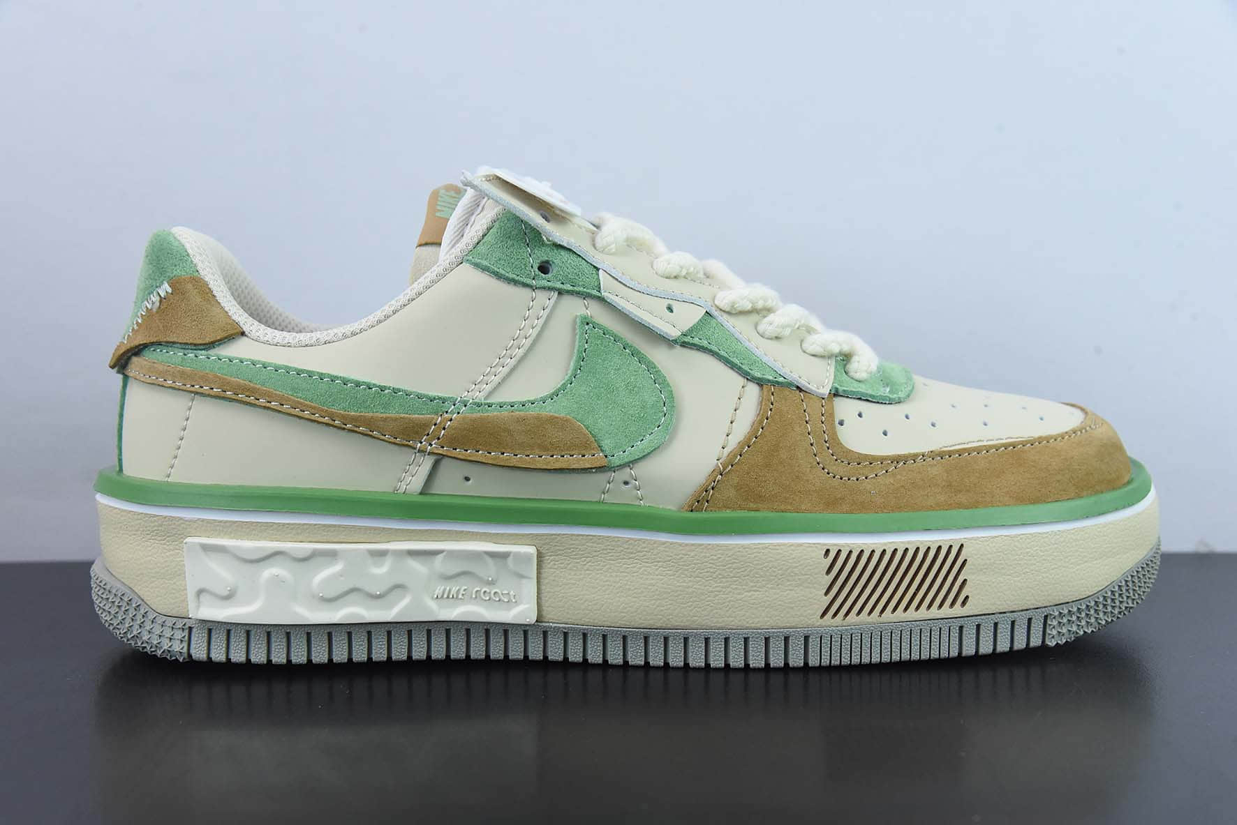 耐克Nike Air Force 1 Fontanka 空军丰塔卡系列糖果屋拼接马卡龙低帮休闲板鞋纯原版本 货号：CW6688-801