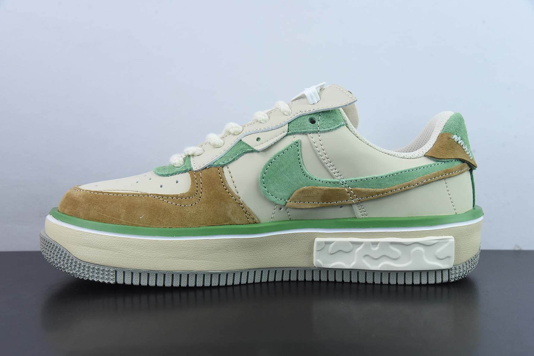 耐克Nike Air Force 1 Fontanka 空军丰塔卡系列糖果屋拼接马卡龙低帮休闲板鞋纯原版本 货号：CW6688-801
