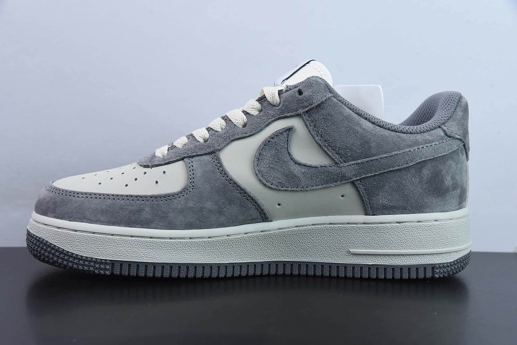 耐克Nike Air Force 1'07 Low “Panther”漫威系列 “黑豹主题”灰白拼接空军一号低帮休闲板鞋纯原版本 货号：CW2288-866